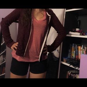 Light burgundy jacket